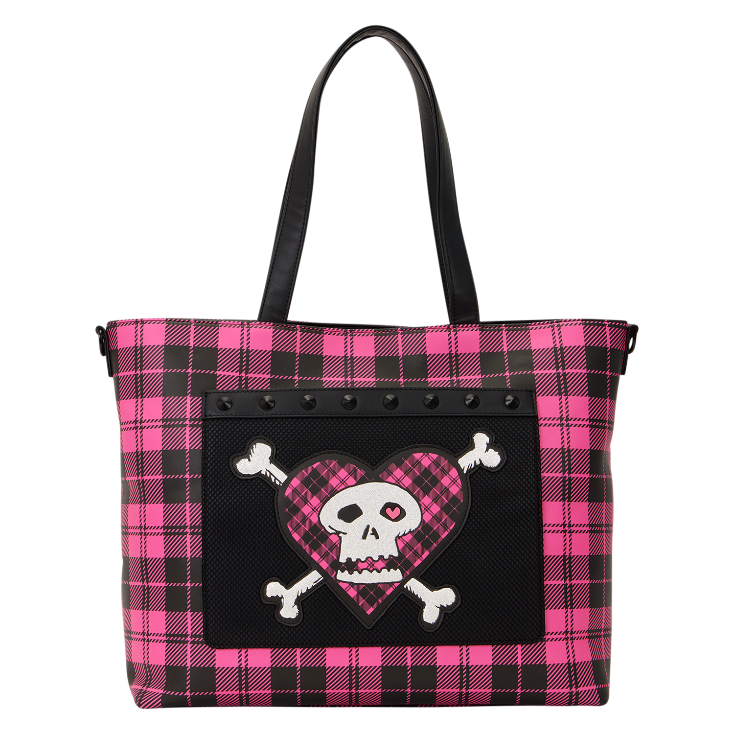 Avril Lavigne Logo Tote Crossbody Bag with Coin Bag